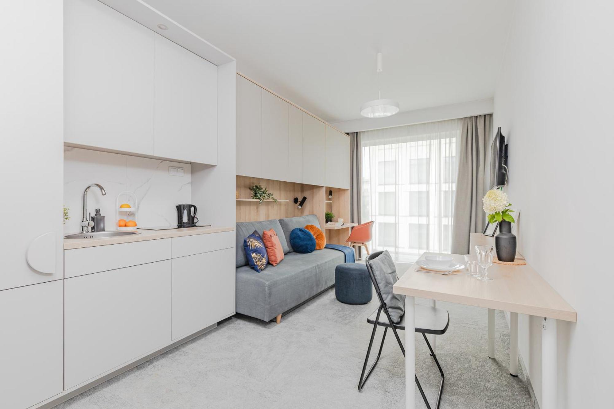 Superapart Wilanow Ministudio, Medicover, Swiatynia Opatrznosci Варшава Екстериор снимка
