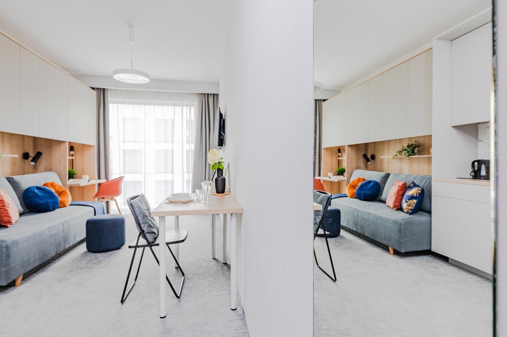 Superapart Wilanow Ministudio, Medicover, Swiatynia Opatrznosci Варшава Екстериор снимка